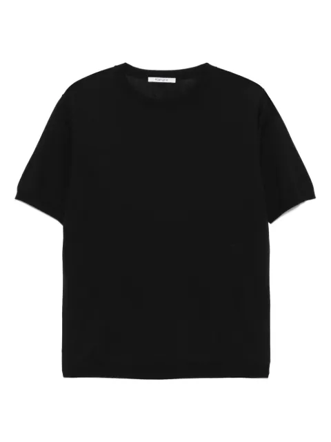 Kangra fine-ribbed T-shirt Black 100421
