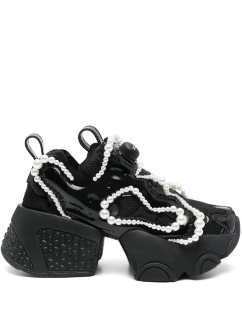 Noir Kei Ninomiya x Reebok pearl-embellished sneakers Black 3OK102