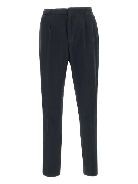 Officine Generale Drew trousers Black S25MTLG462