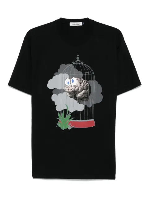 Undercover graphic-print T-shirt Black UC1E3802