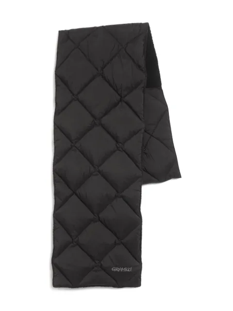 Gramicci quilted down scarf Black G4FA102TG