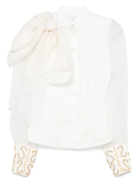M.Marquise Amora shirt Neutrals AMORAIVORY01