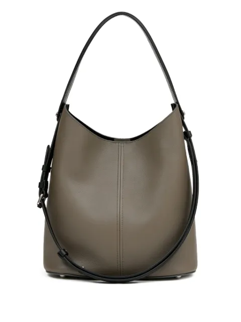 Maison Margiela Dress-Age dual-strap leather shoulder bag Green SB2WD0096P7268
