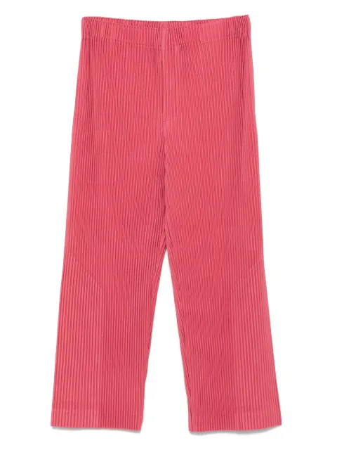 Homme Plissé Issey Miyake Monthly Color April trousers Pink HP56JF119