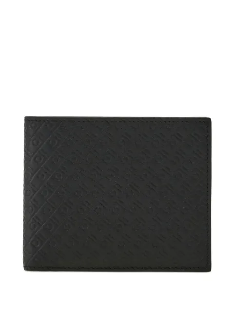 Ferragamo Gancini-motif wallet Black 780064