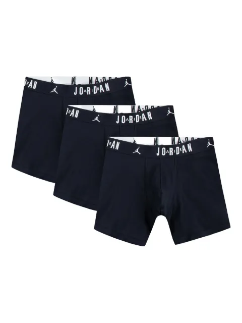 Jordan logo-waistband boxers (pack of three) Black JM0622023