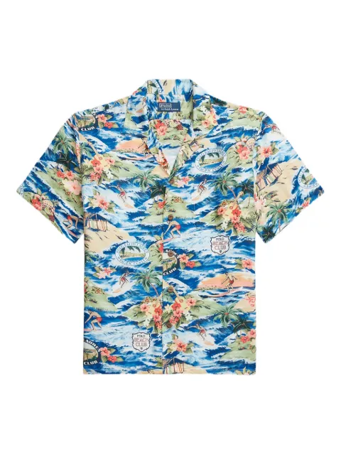 Polo Ralph Lauren printed shirt Blue 710964795001