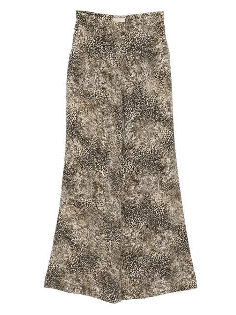 Elie Saab printed palazzo pants Brown P0108PS25CD015