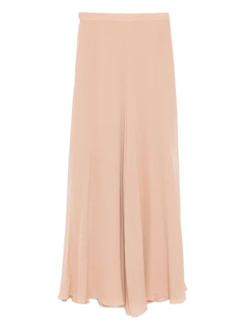 Elie Saab silk palazzo pants Neutrals P0124NS25SI001