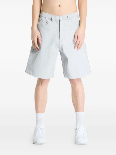 Pleasures Whiteout Baggy shorts White P25SP031