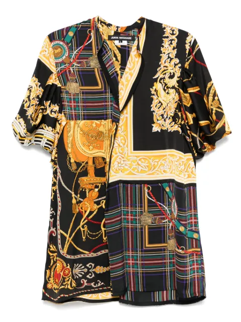 Junya Watanabe puff-sleeve blouse Black JOB008