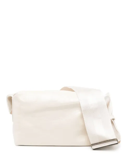 Uma Wang medium leather shoulder bag Neutrals S5WUB0034OFF