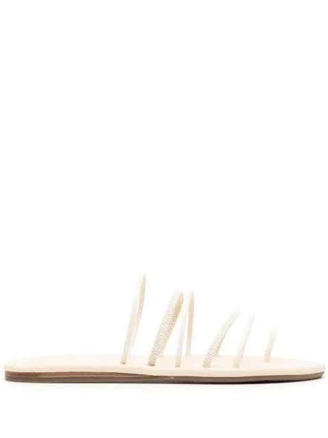 Ancient Greek Sandals Imatio leather flat sandals Neutrals 124641047