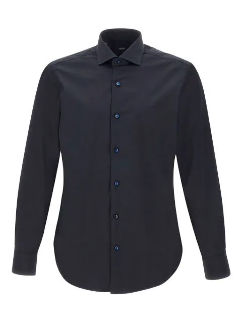 Barba long sleeve shirt Blue I1U02P01PZ2710U
