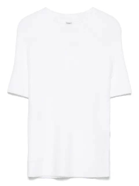 TOTEME terry knit T-shirt White 252WRT2204YA0043047