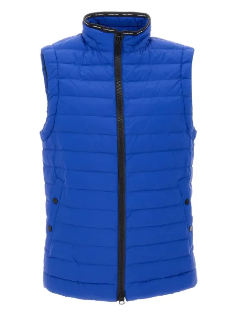 Peuterey zip-up gilet Blue PEU427101181535
