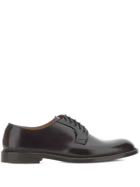 Doucal's leather derby shoes Brown DU1385PHOEUY007TM04