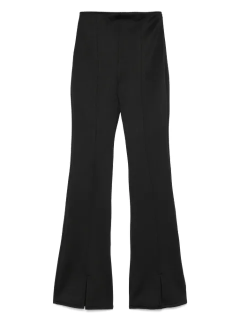 Alchemy high-rise flared trousers Black LIA721