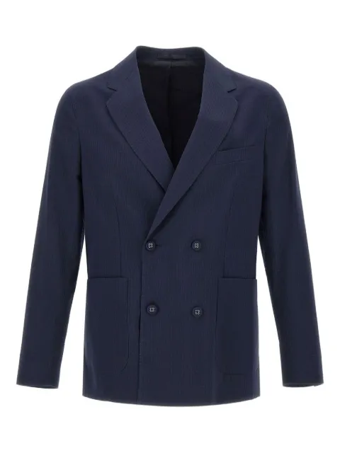 Officine Generale Leon blazer Blue S25MTLG401