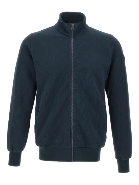 Colmar ottoman-effect zip-up sweatshirt Blue 6152R