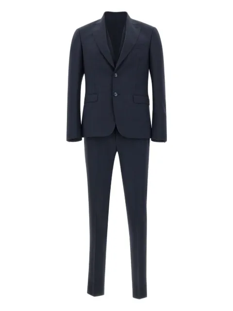 Ungaro wool-blend suit Blue U5001A5561