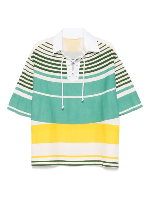 Craig Green Wave polo shirt Neutrals CGSS25CJETSS24