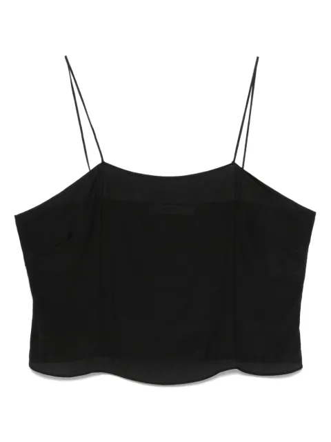 Christian Dior Pre-Owned 2010s crop top Black HOLADIO479