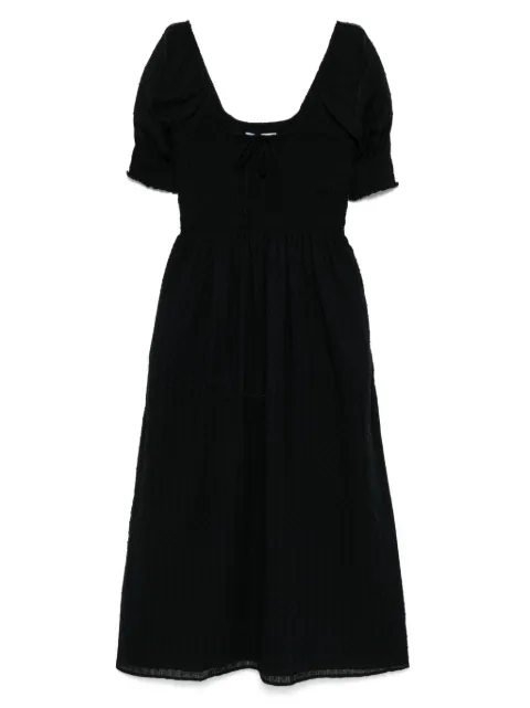 HILL HOUSE HOME The Madeline dress Black HHSP25DR434BLDS
