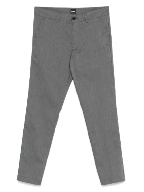 BOSS stretch-cotton trousers Blue 50538828