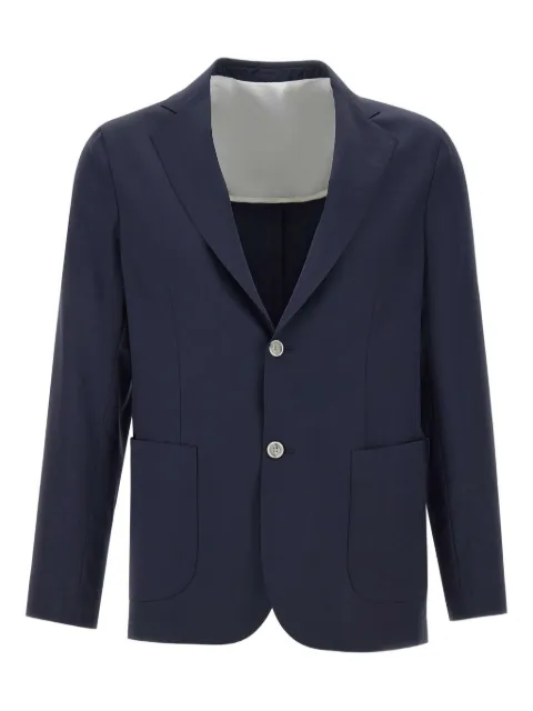 Barba wool blazer Blue 48038
