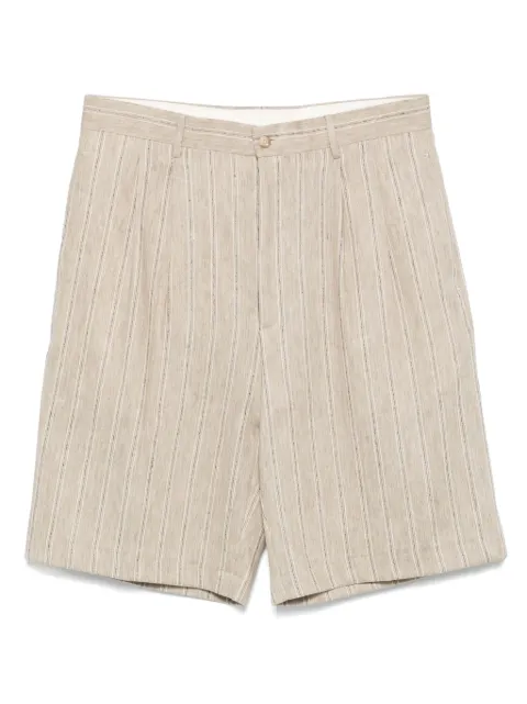 Tagliatore striped shorts Neutrals BCABANA340310
