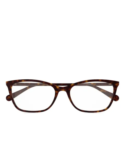Gucci Eyewear rectangle-frame glasses Brown GG1930O002
