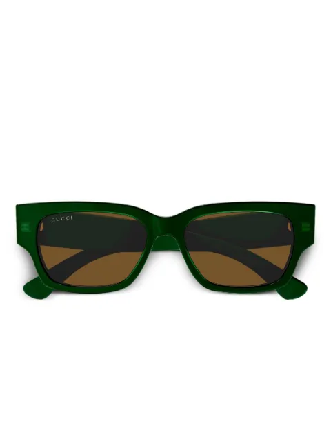 Gucci Eyewear rectangle-frame sunglasses Green GG1794S