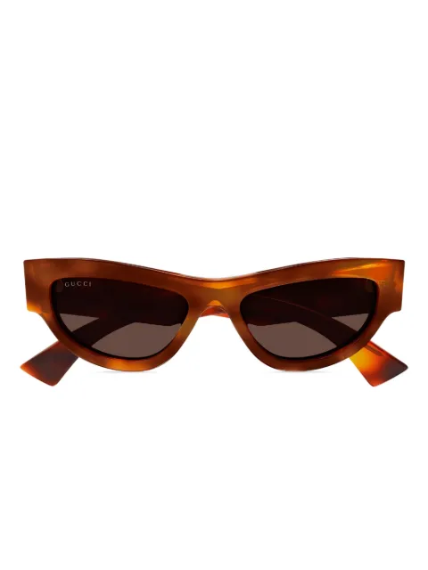 Gucci Eyewear cat-eye sunglasses Brown GG1834S002