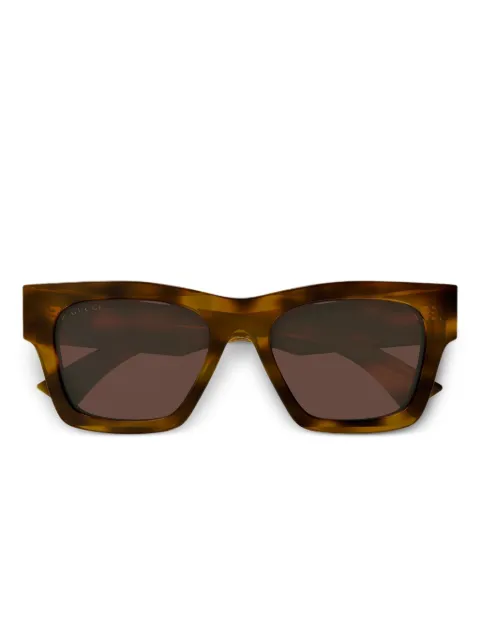 Gucci Eyewear square-frame sunglasses Brown GG1835S002