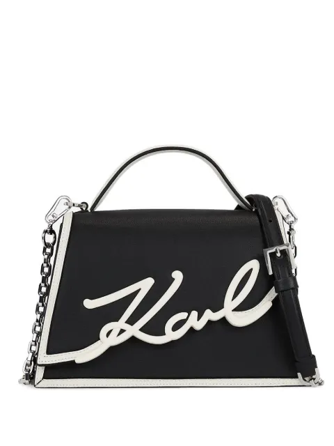 Karl Lagerfeld small K/Signature cross body bag Black A1W30224998