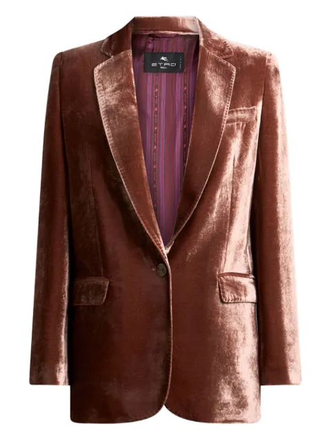 ETRO velvet jacket Pink WRCA004299TCD01