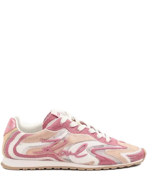 Karl Lagerfeld lace-up sneakers Pink KL65925