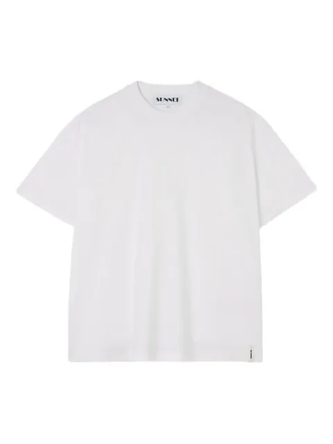 Sunnei cotton t-shirt White RTWXJER023JER0120117WHITE