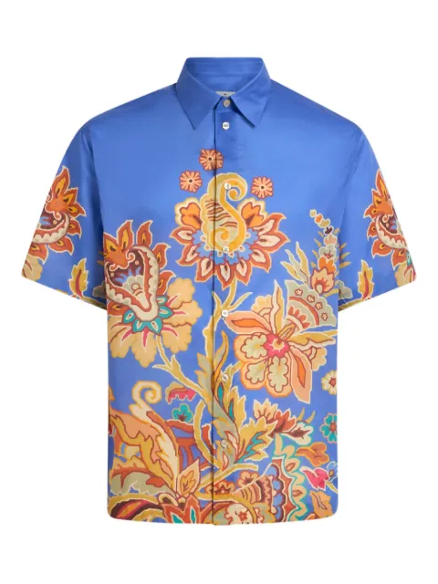 ETRO cotton shirt Blue MRIC001199SP5F4