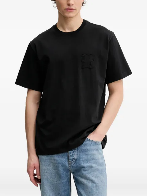 BLUEMARBLE embroidered logo T-shirt Black TS35JE28AA25