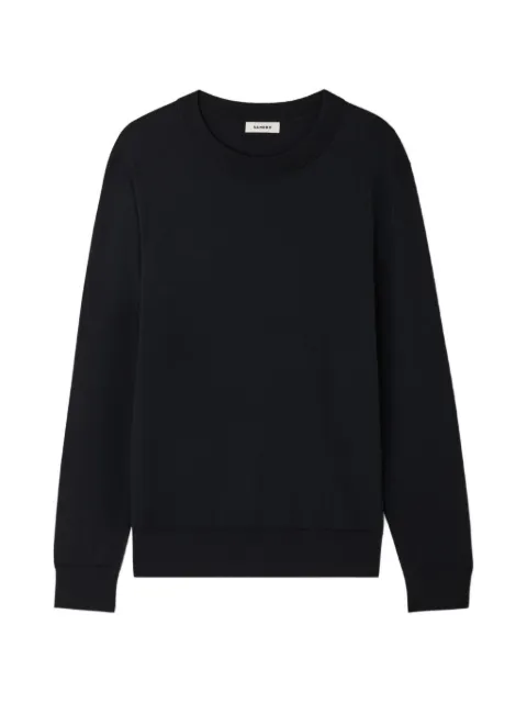 SANDRO fine knit sweater Black SHPTR00624