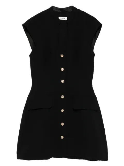 SANDRO mini tailored dress Black SFPRO04498