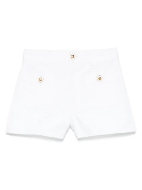 SANDRO high waist denim shorts White SFPSH00498