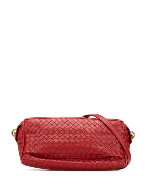 Bottega Veneta Pre-Owned 2008 Nappa Intrecciato crossbody bag Red N88JCQKLNVKG1PB1