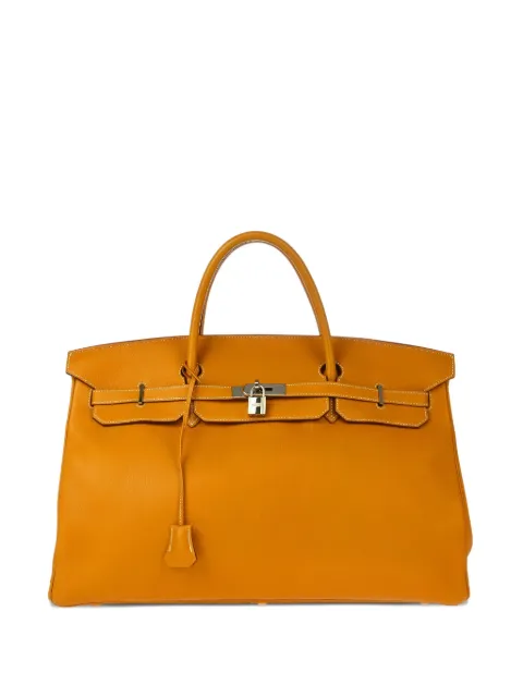 Hermès Pre-Owned 2000 Birkin Fjord 45 handbag Brown 184683