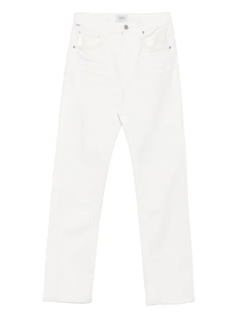 Citizens of Humanity logo-patch jeans White 21281542