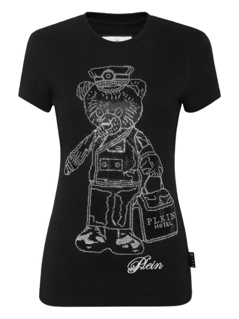 Philipp Plein crystal-embellished T-shirt Black FAECWTK3728PTE004N