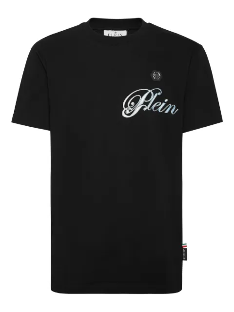 Philipp Plein skull-print cotton T-shirt Black FAECMTK8527PJY002N
