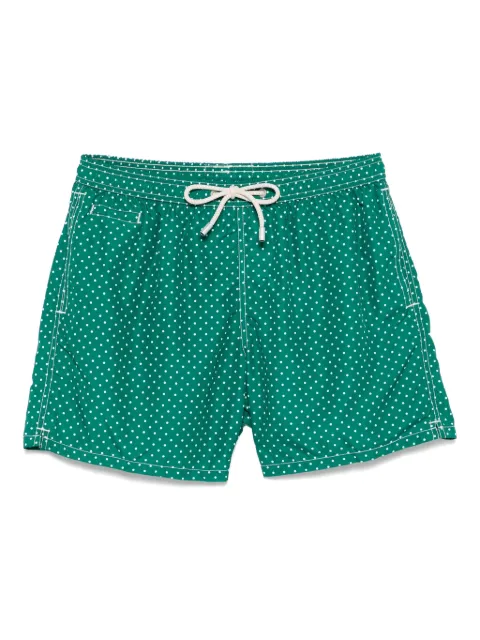 MC2 Saint Barth Lighting Micro Fantasy swim shorts Green LIGHTINGMICRO